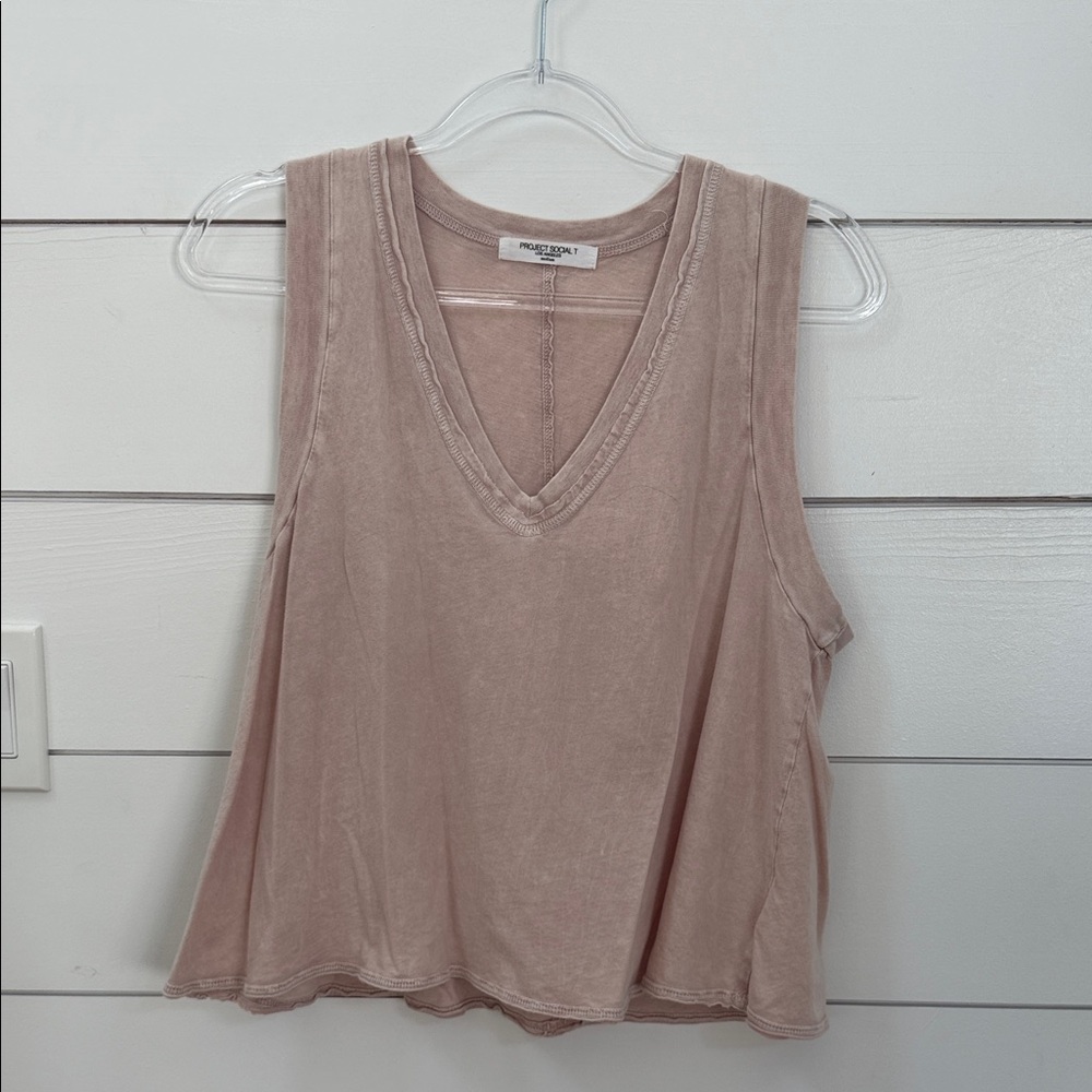 Project Social T Blush Tank Top